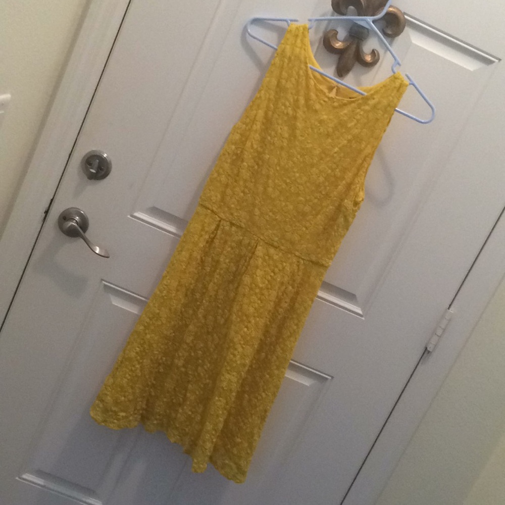 **LOWEST PRICE** Merona Yellow small ladies sundress